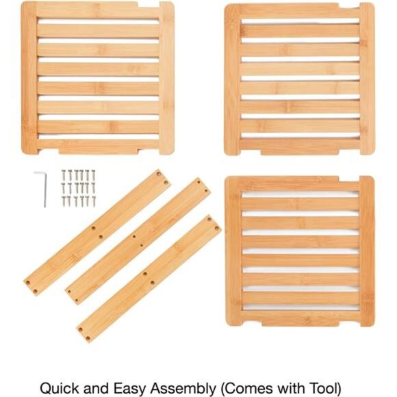 Corner Shelf - 3 Tier 10 x 10 inch and 11.5 inches high. Kitchen Cabinet - Picture 14 of 16